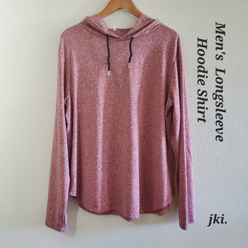 Men's Tee Hoodie Long sleeve Shirt